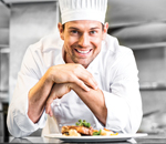 A chef in whites
